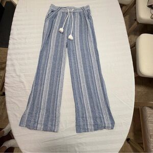 Jolt Blue and White Striped Pants